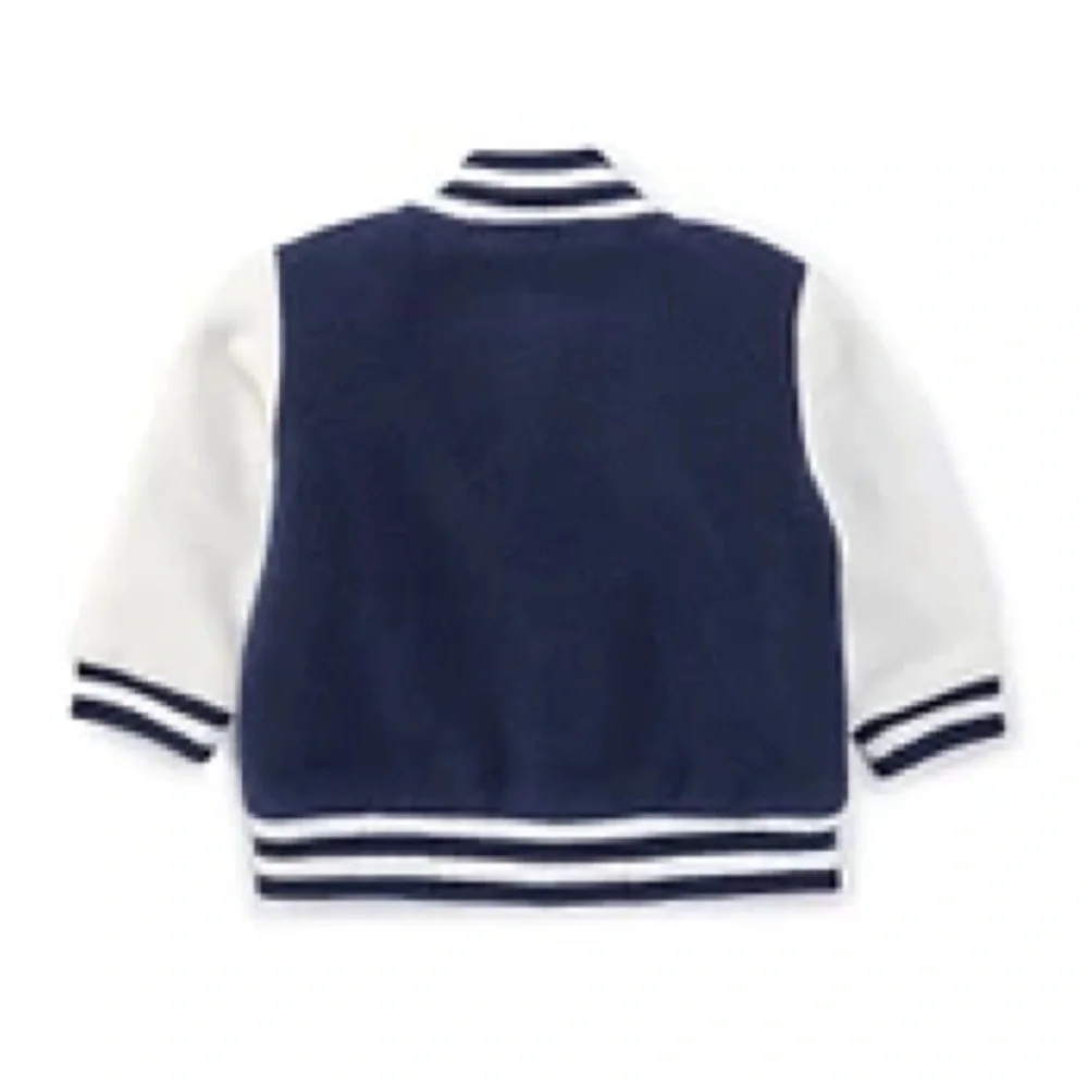 Adventurewear 360 Baby Boys 12Months Long Sleeve Varsity Fleece Jacket NWT